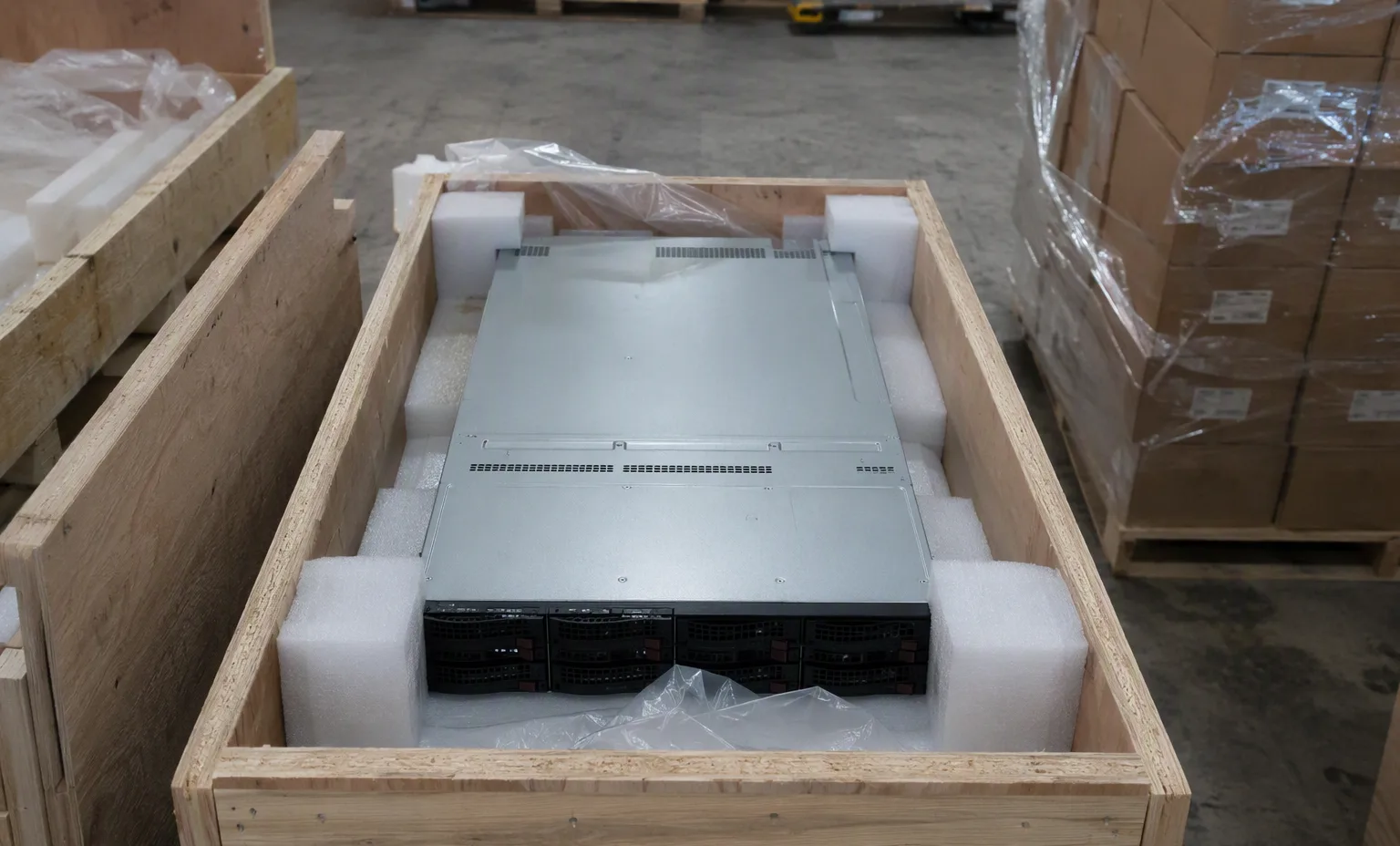 Components & OEM kits — Export Crate Packing facility reference
